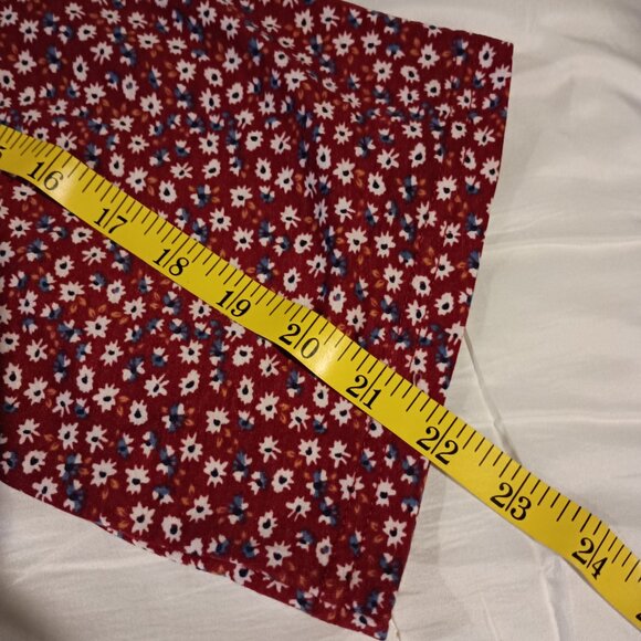 Suzanne Betro Women's Open Shoulder Gathered Waist Top Multicolored 3X NWT - Picture 9 of 11